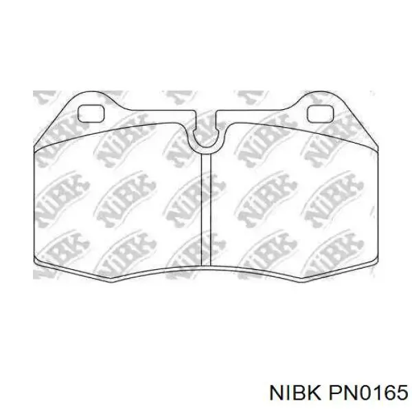 Колодки Nibk PN0165 цена, от 32.27 USD