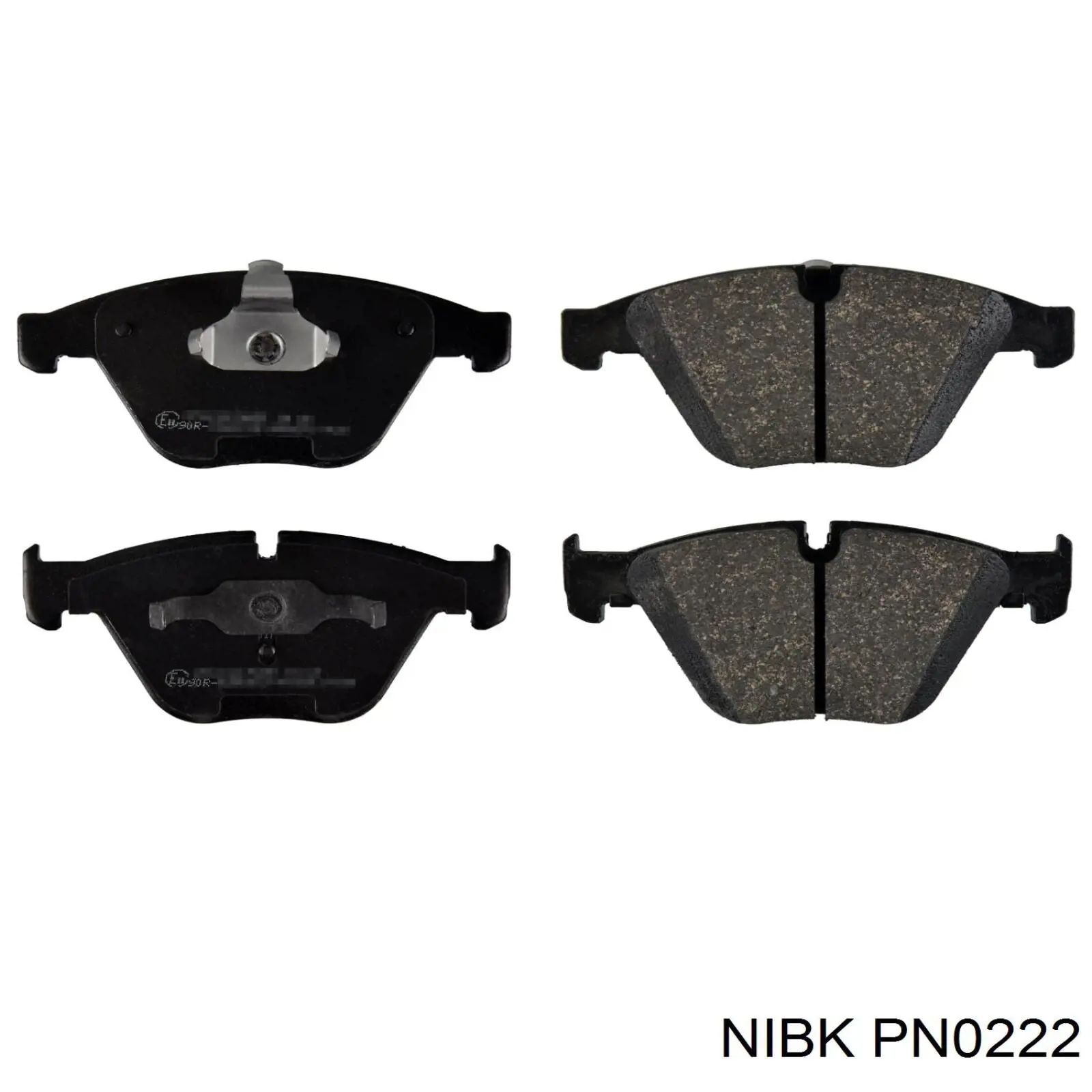 Передние тормозные колодки PN0222 Nibk