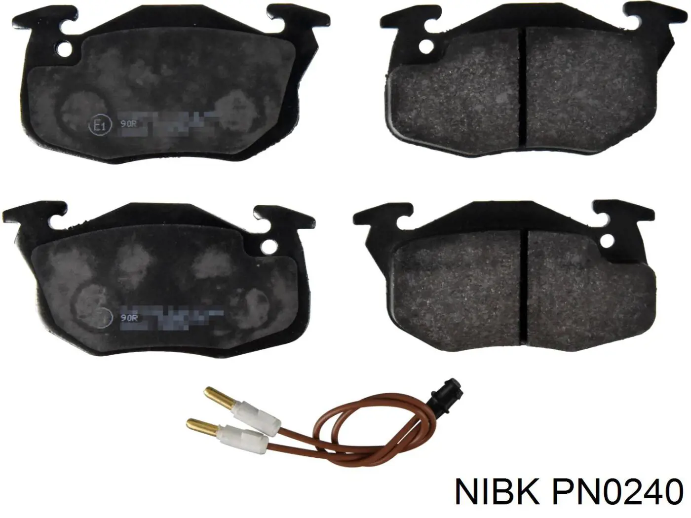 PN0240 Nibk Колодки передние