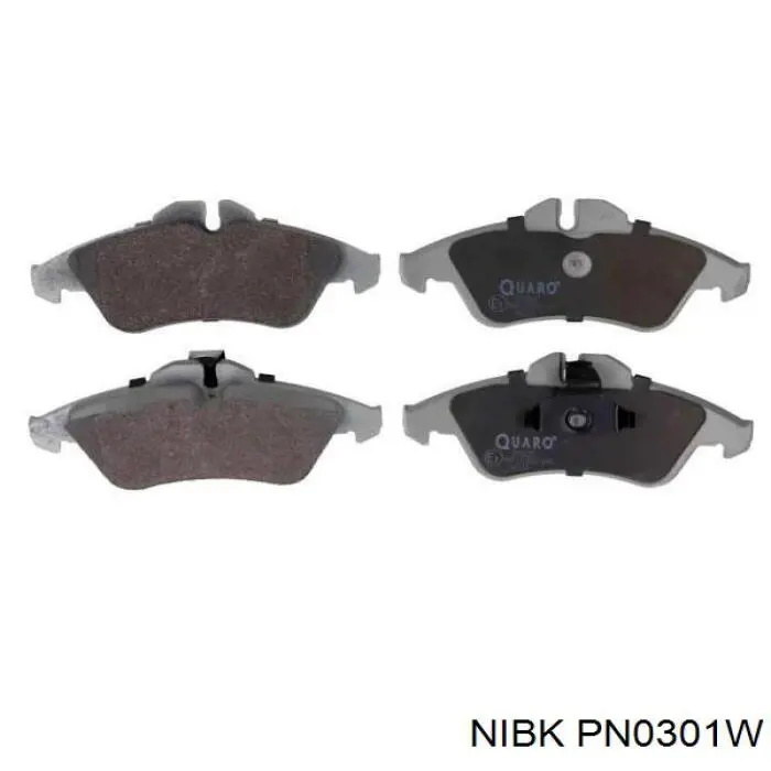 Колодки Nibk PN0301W цена, от 18.06 USD