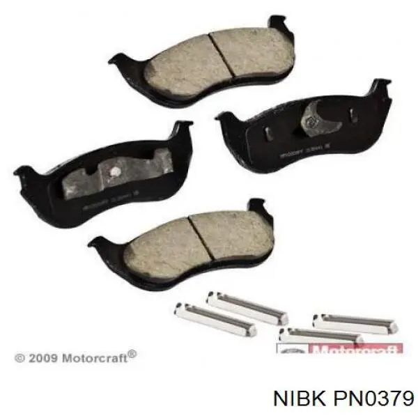 Задние тормозные колодки BR2000 Ford