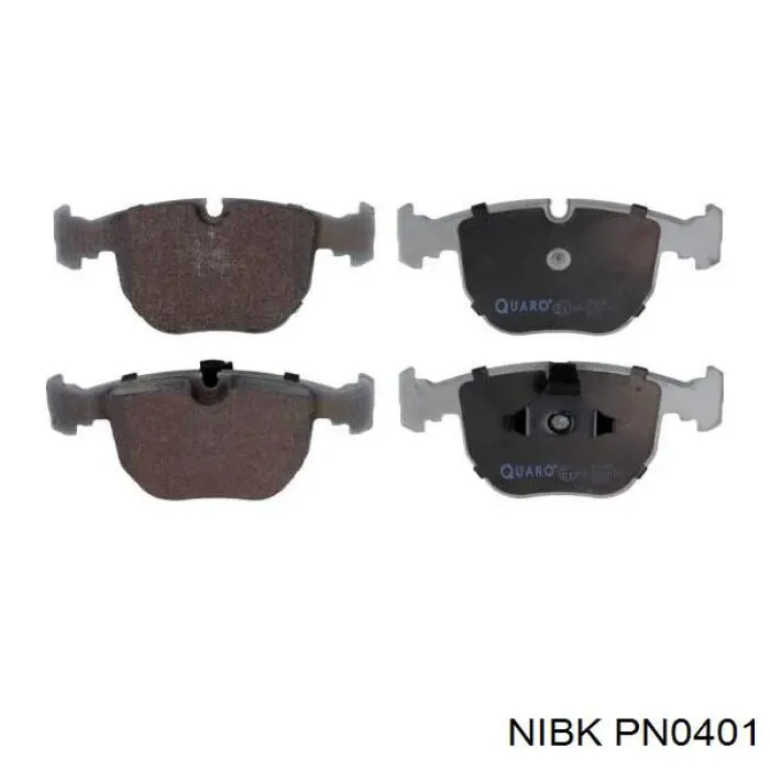 Передние тормозные колодки PN0401 Nibk