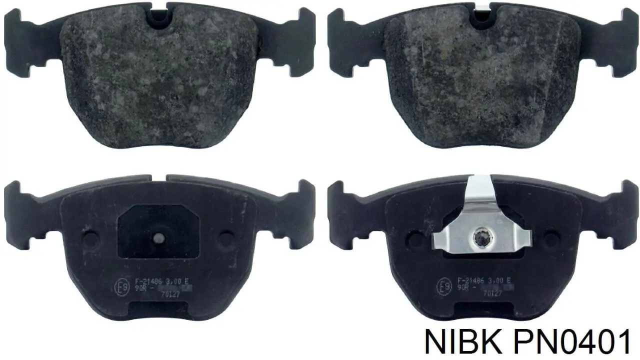 PN0401 Nibk Колодки передние