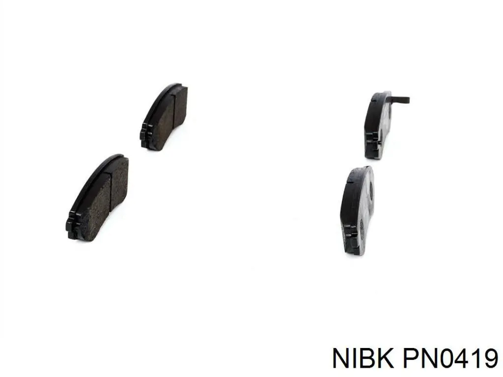 Тормозные колодки Nibk PN0419