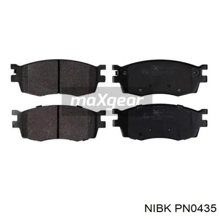 PN0435 Nibk Колодки передние