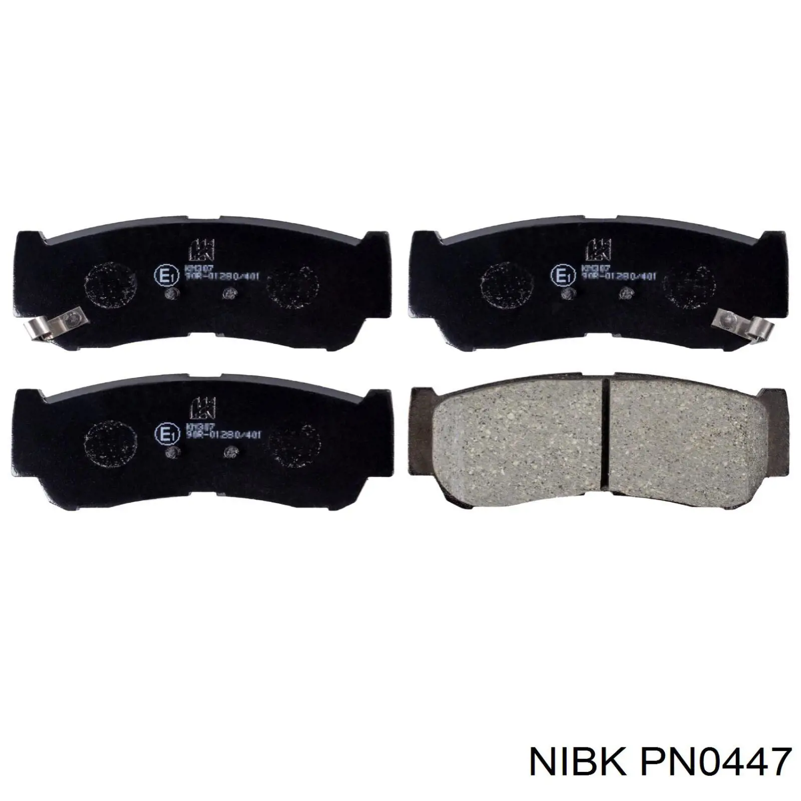 Задние тормозные колодки PN0447 Nibk