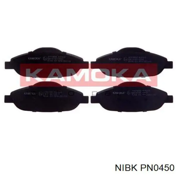 PN0450 Nibk Колодки передние
