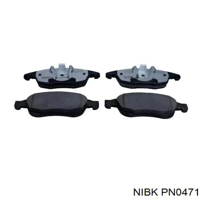 Колодки Nibk PN0471 цена, от 20.12 USD
