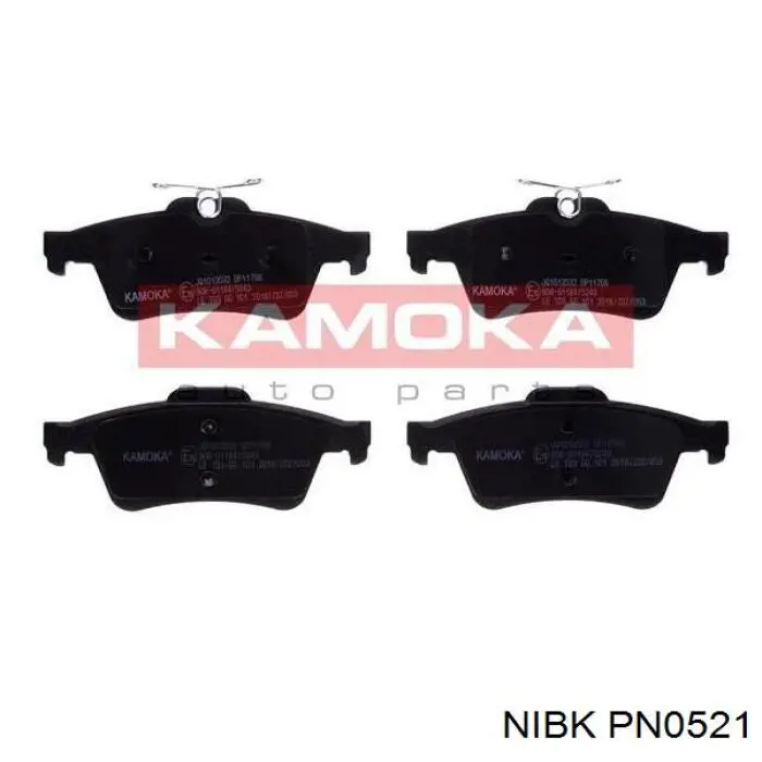 Колодки дисковые  Nibk PN0521 цена, от 21.83 USD