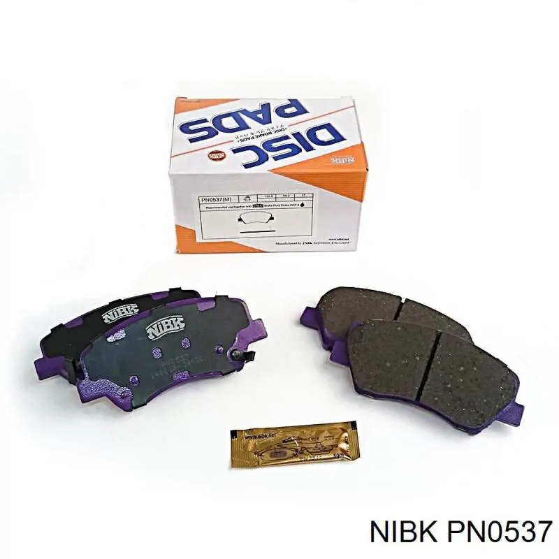 Колодки Nibk PN0537 цена, от 30.29 USD