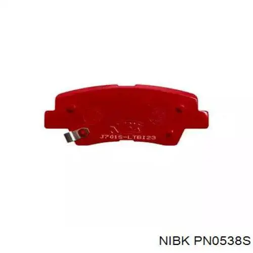 Задние тормозные колодки PN0538S Nibk