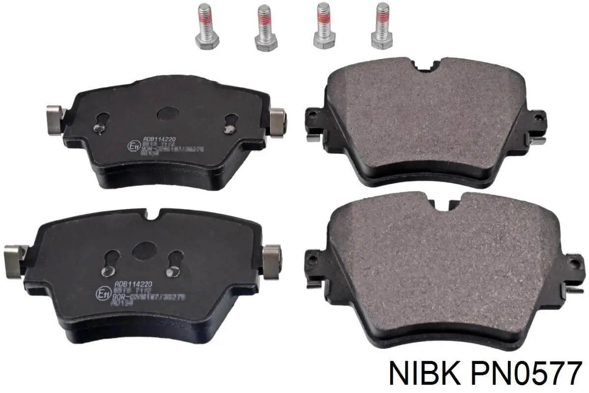 Колодки Nibk PN0577 цена, от 49.61 USD