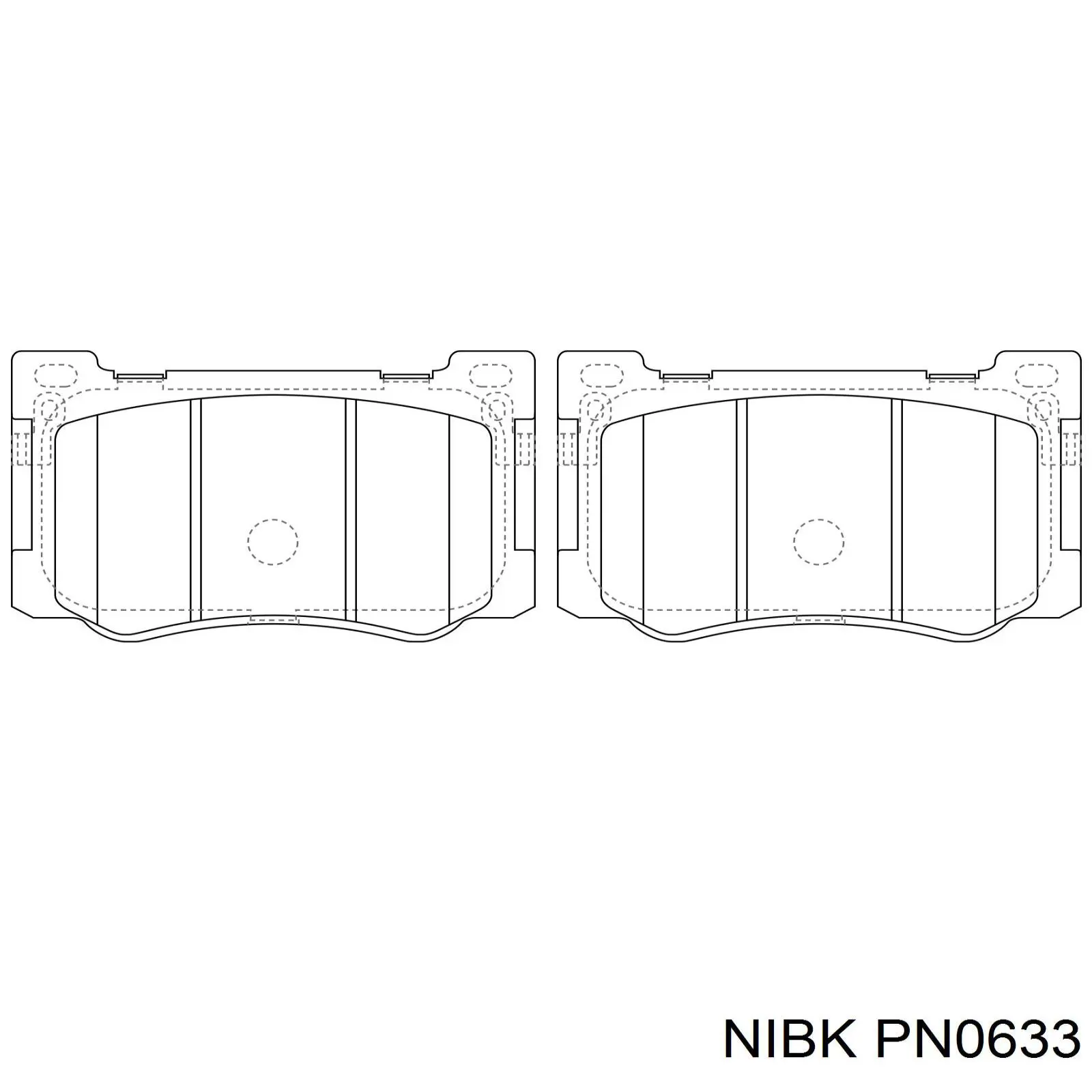 Передние тормозные колодки HP1545 Sangsin