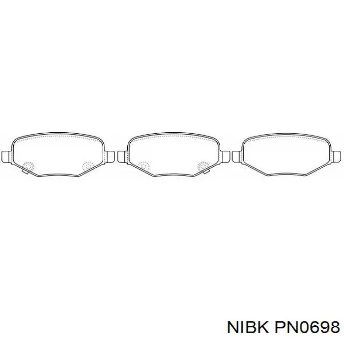 Купить BRSD1377 Ford Колодки тормозные задние, дисковые