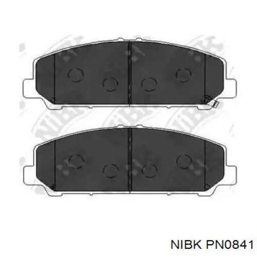 Купить PN0841 Nibk Колодки тормозные