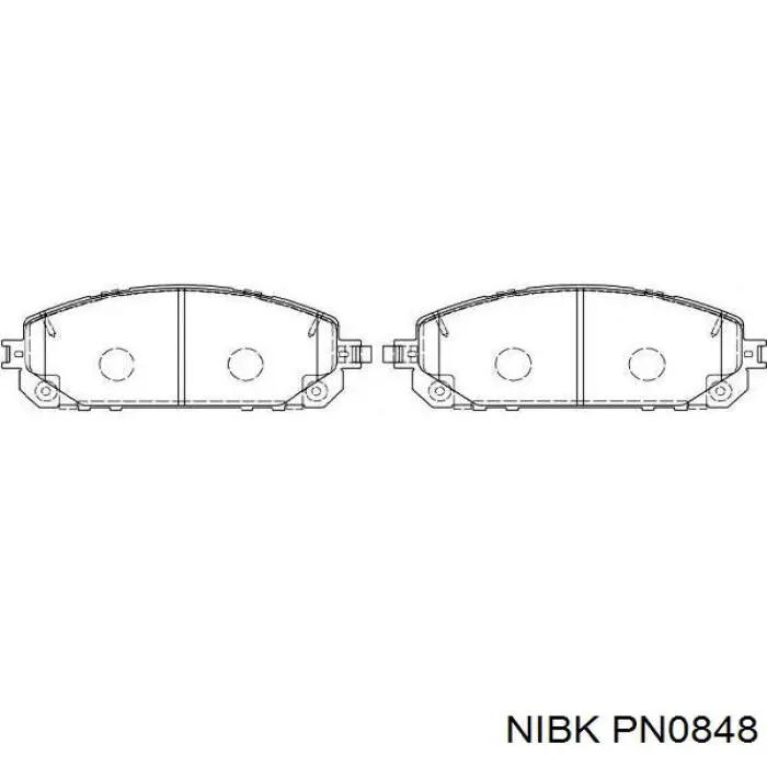 B111549 Denckermann Колодки передние