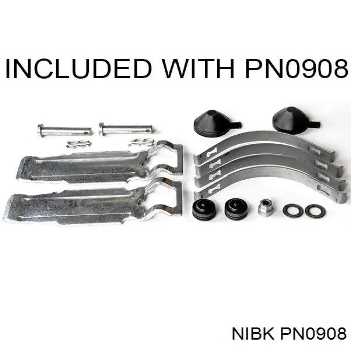  Передние тормозные колодки DAF 95 