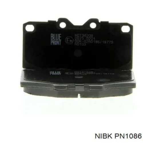 Передние тормозные колодки PN1086 Nibk