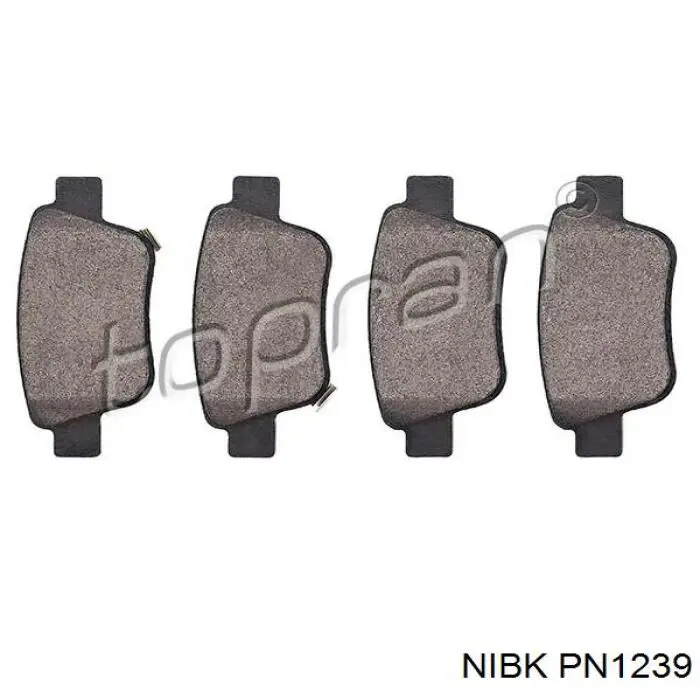 Колодки дисковые  Nibk PN1239 цена, от 23.28 USD