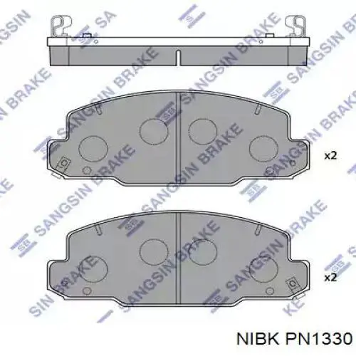 Передние тормозные колодки PN1330 Nibk