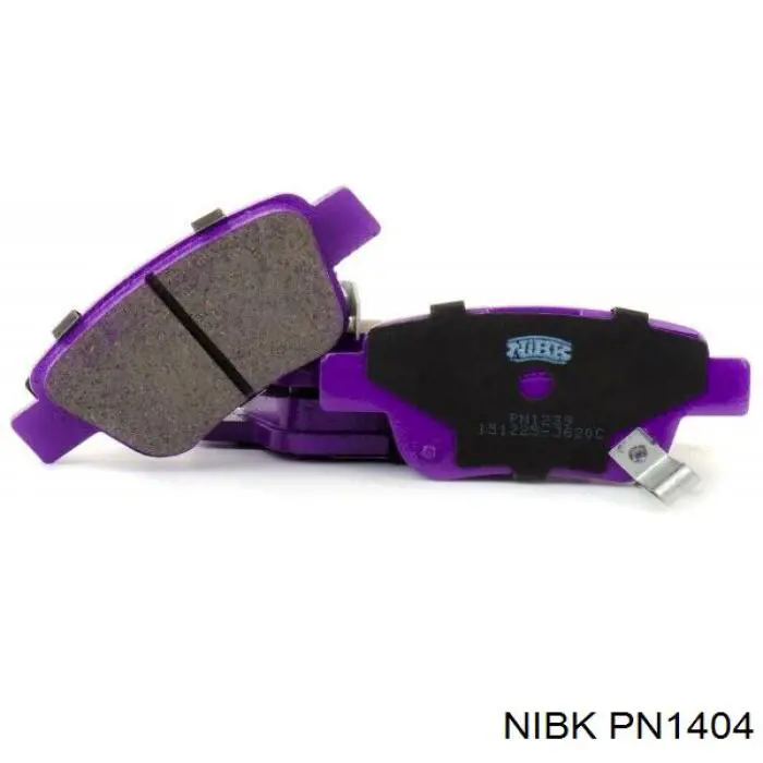PN1404 Nibk Колодки передние