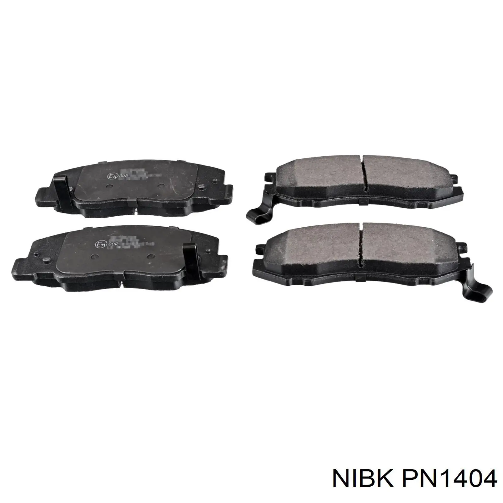 Передние тормозные колодки PN1404 Nibk