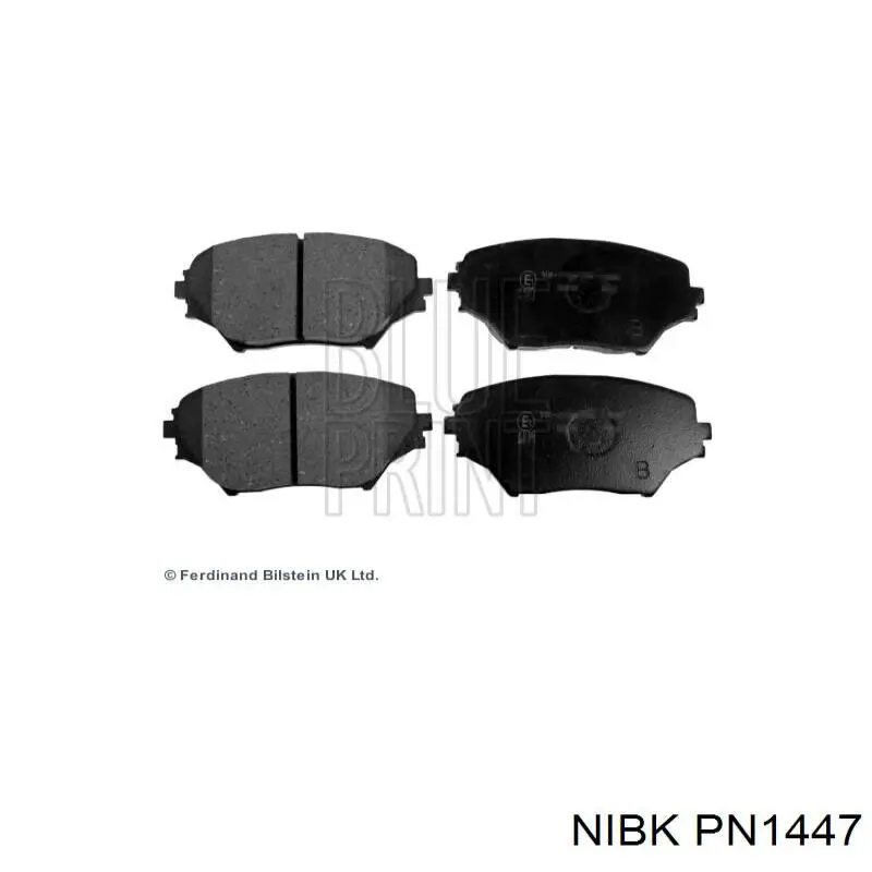 PN1447 Nibk Колодки передние