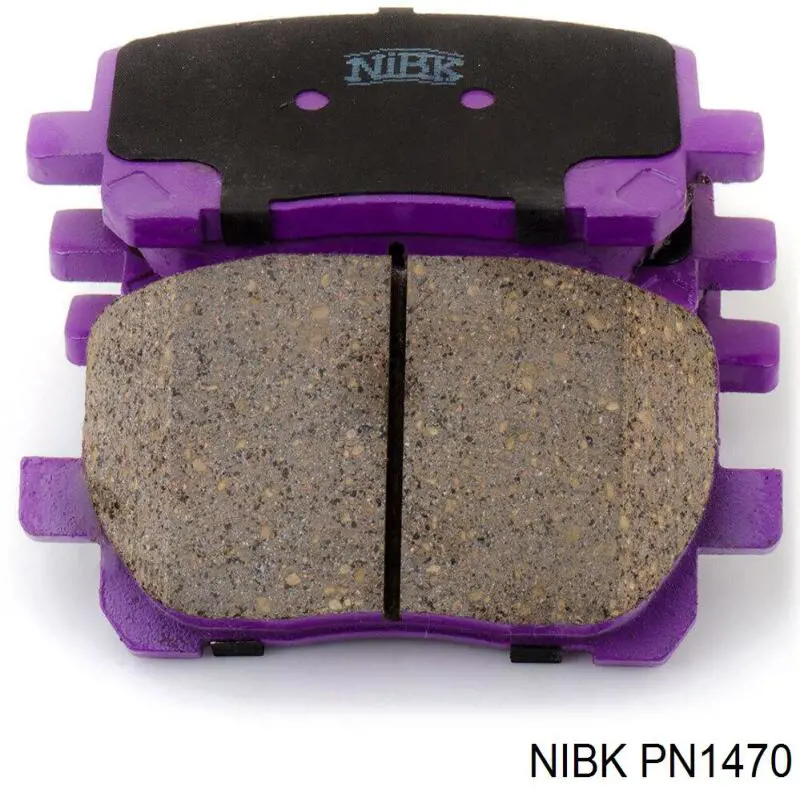 PN1470 Nibk Колодки передние