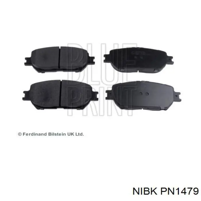 Колодки Nibk PN1479 цена, от 19.16 USD