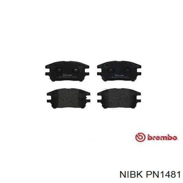 PN1481 Nibk Колодки передние