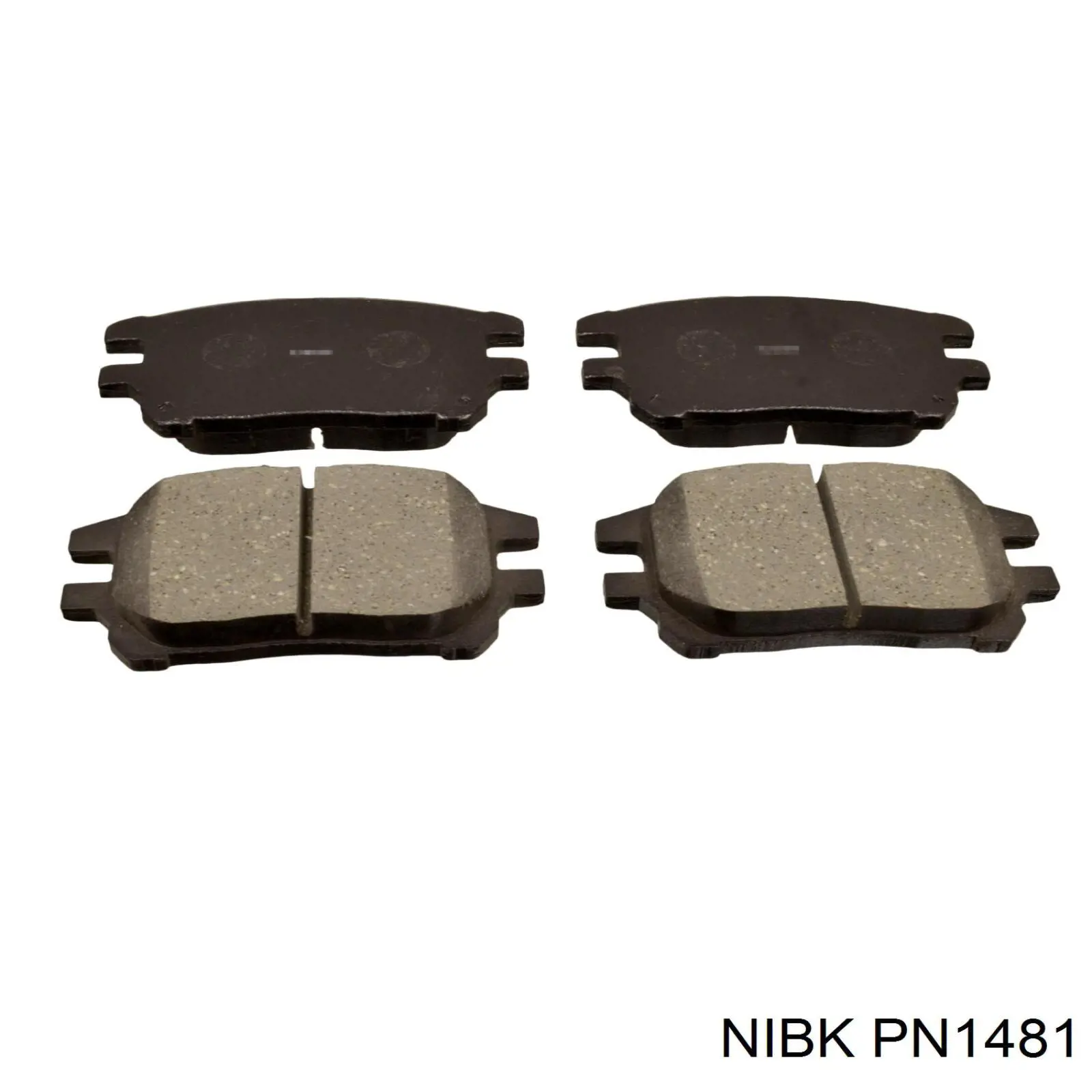 Купить PN1481 Nibk Колодки тормозные
