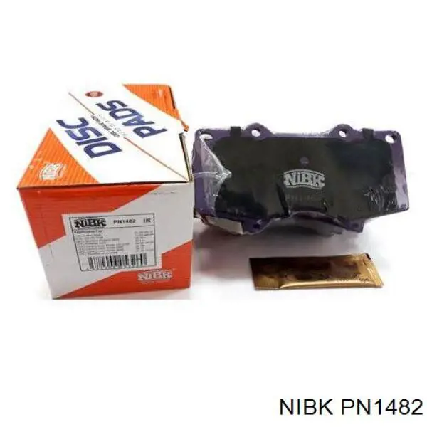 PN1482 Nibk Колодки передние