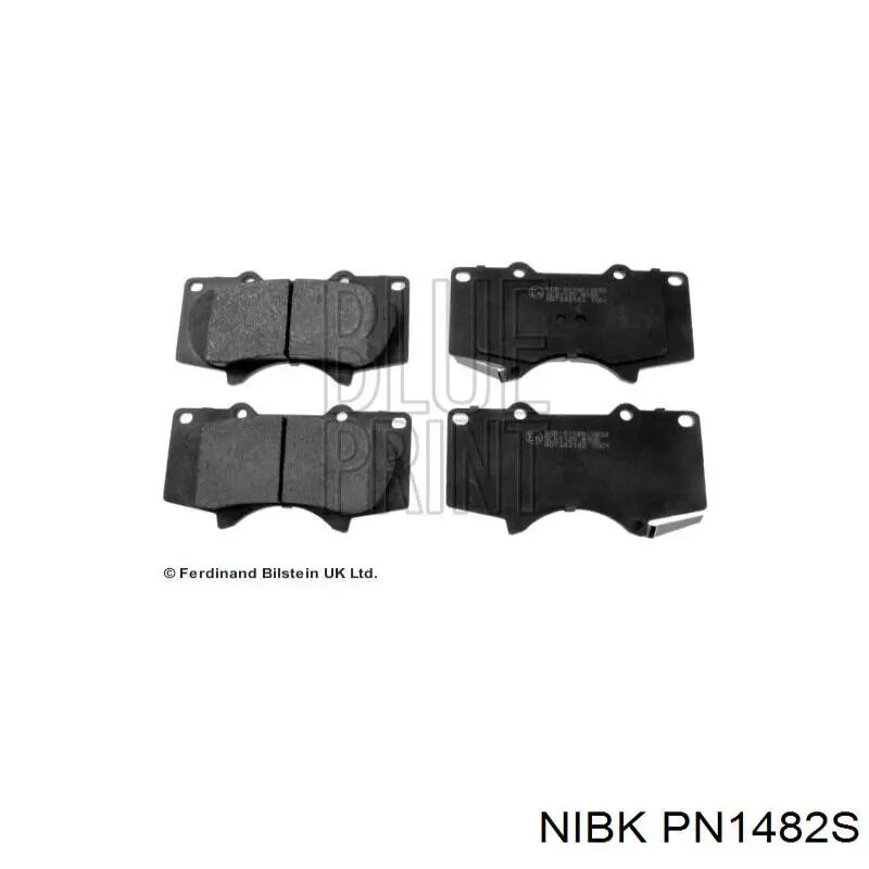 Купить PN1482S Nibk Колодки тормозные