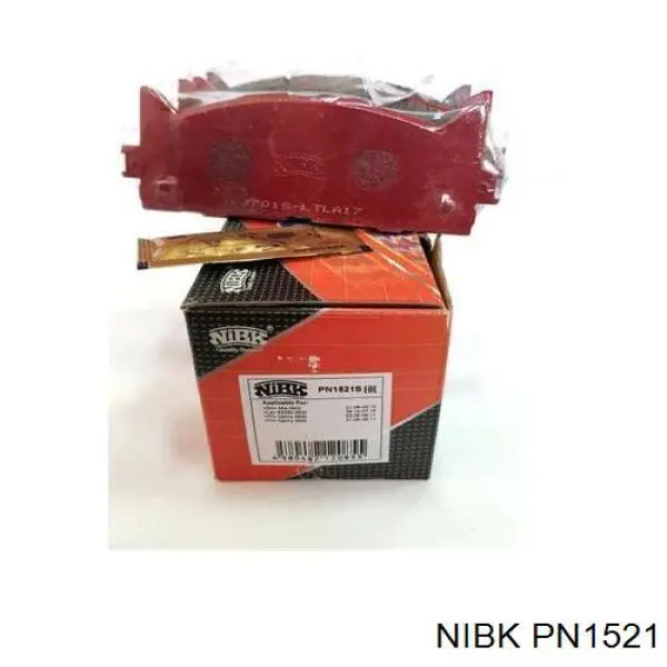 Колодки Nibk PN1521 цена, от 31.67 USD