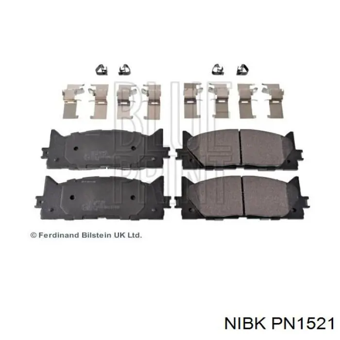 Купить PN1521 Nibk Колодки тормозные