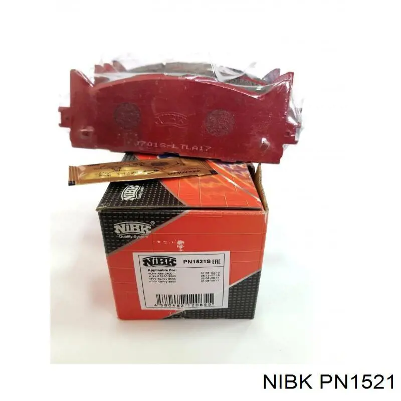 Тормозные колодки Nibk PN1521