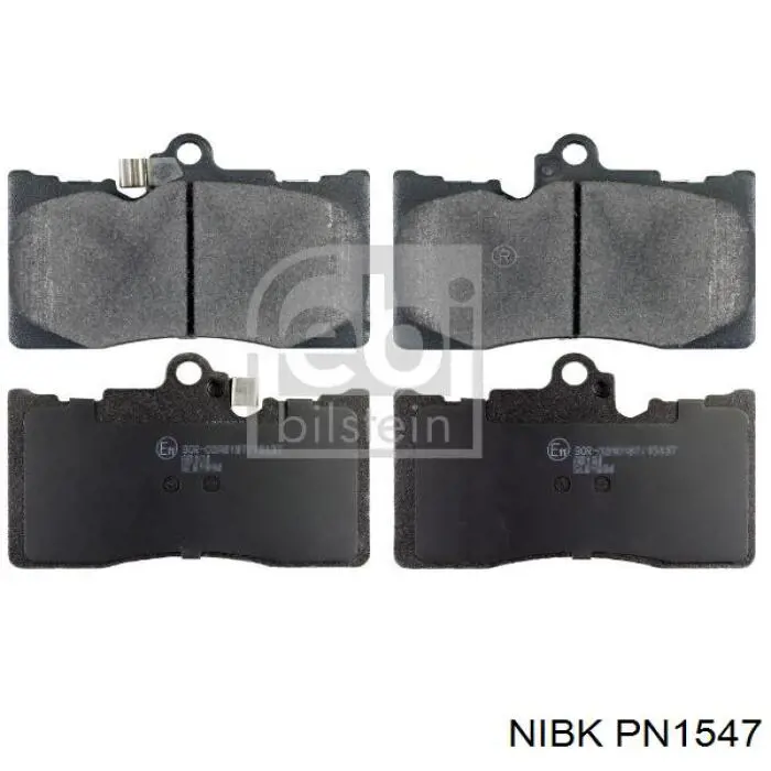 Купить PN1547 Nibk Колодки тормозные
