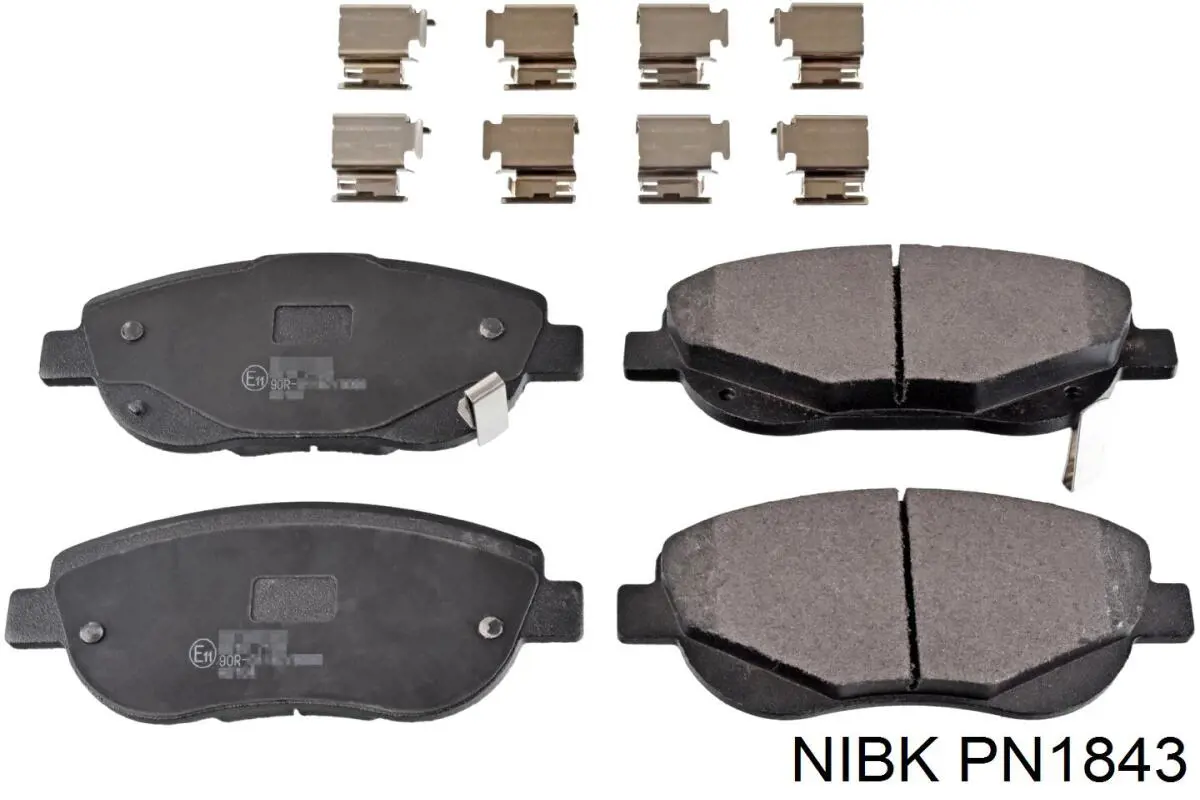 PN1843 Nibk Колодки передние