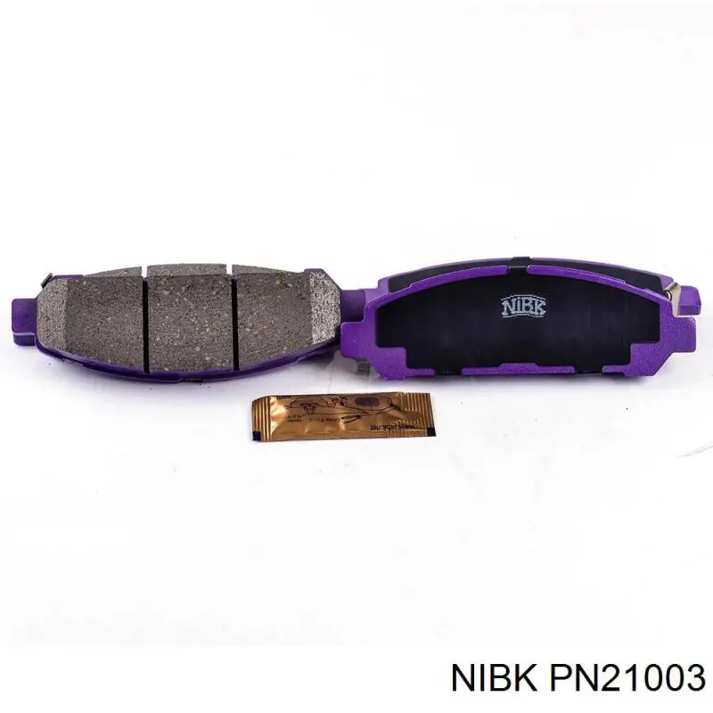 Купить PN21003 Nibk Колодки тормозные
