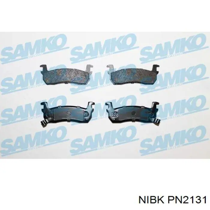 Колодки Nibk PN2131 цена, от 16.62 USD