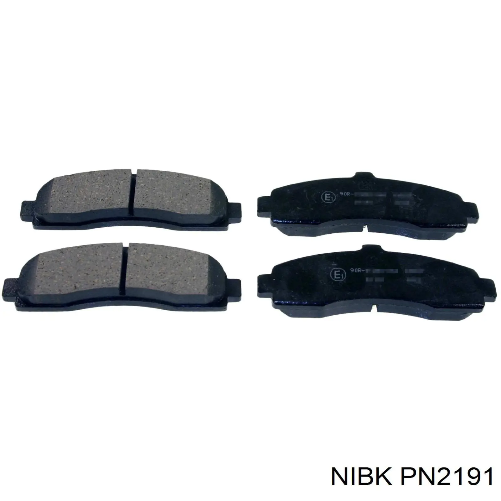 Передние тормозные колодки PN2191 Nibk