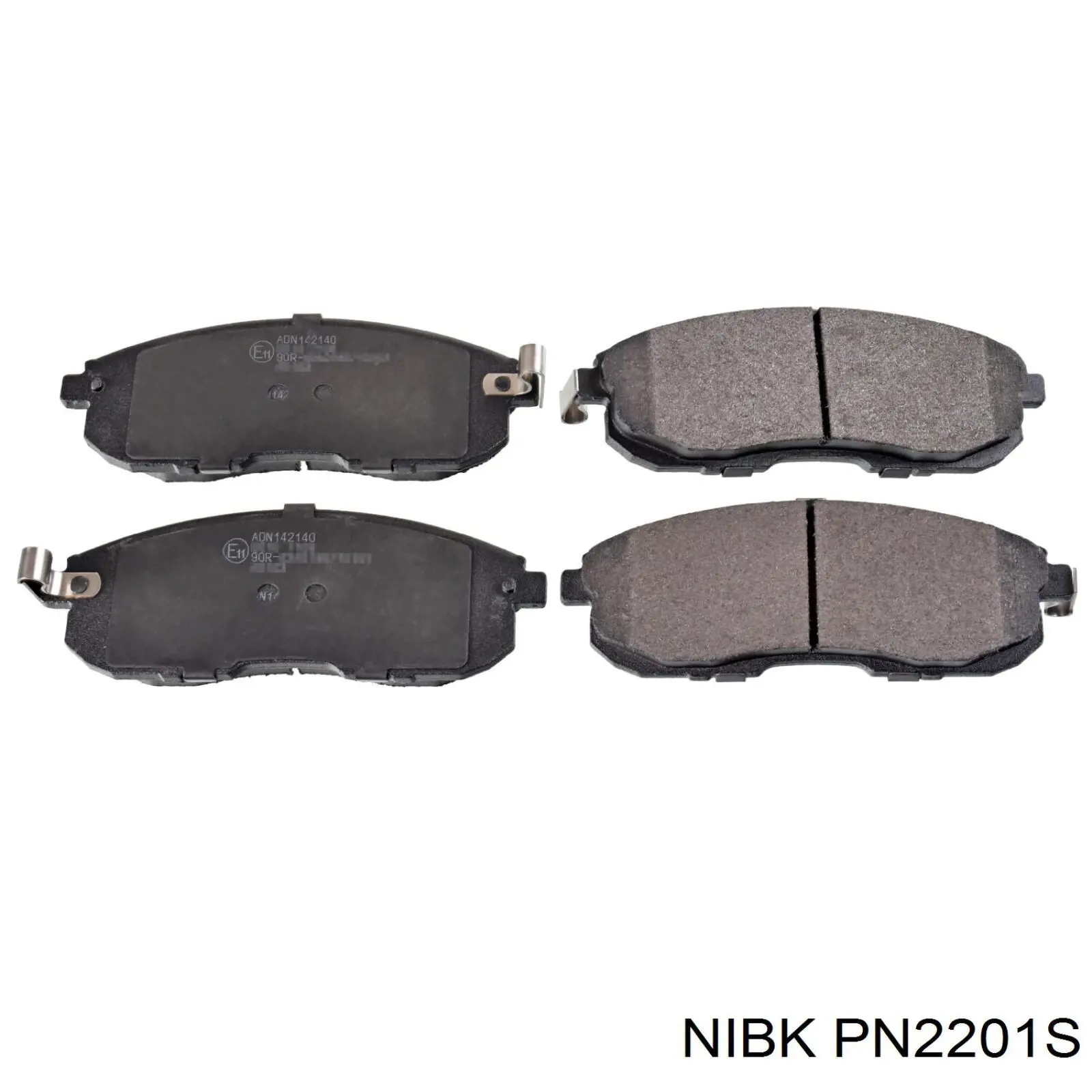 PN2201S Nibk Колодки передние