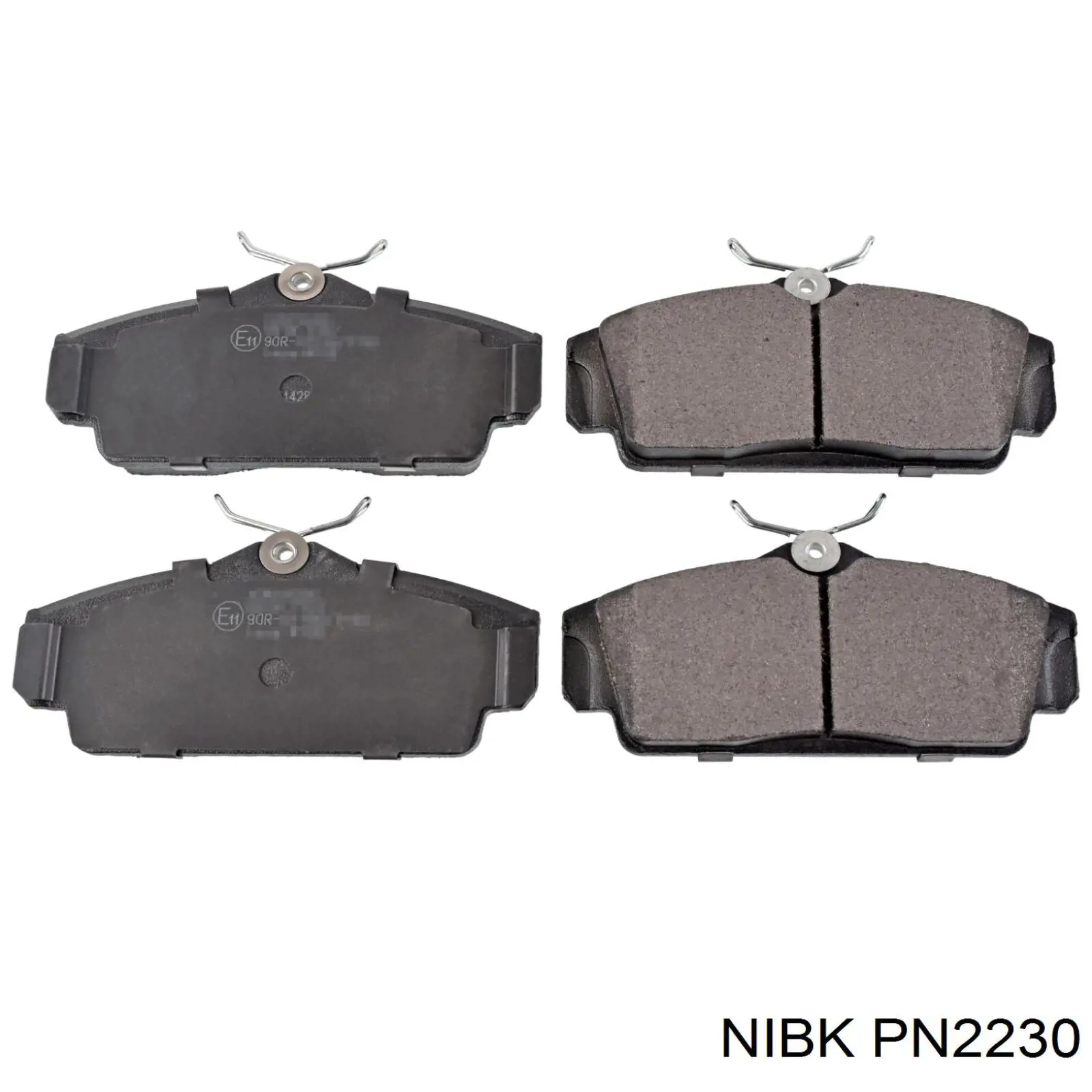 Колодки Nibk PN2230 цена, от 18.86 USD