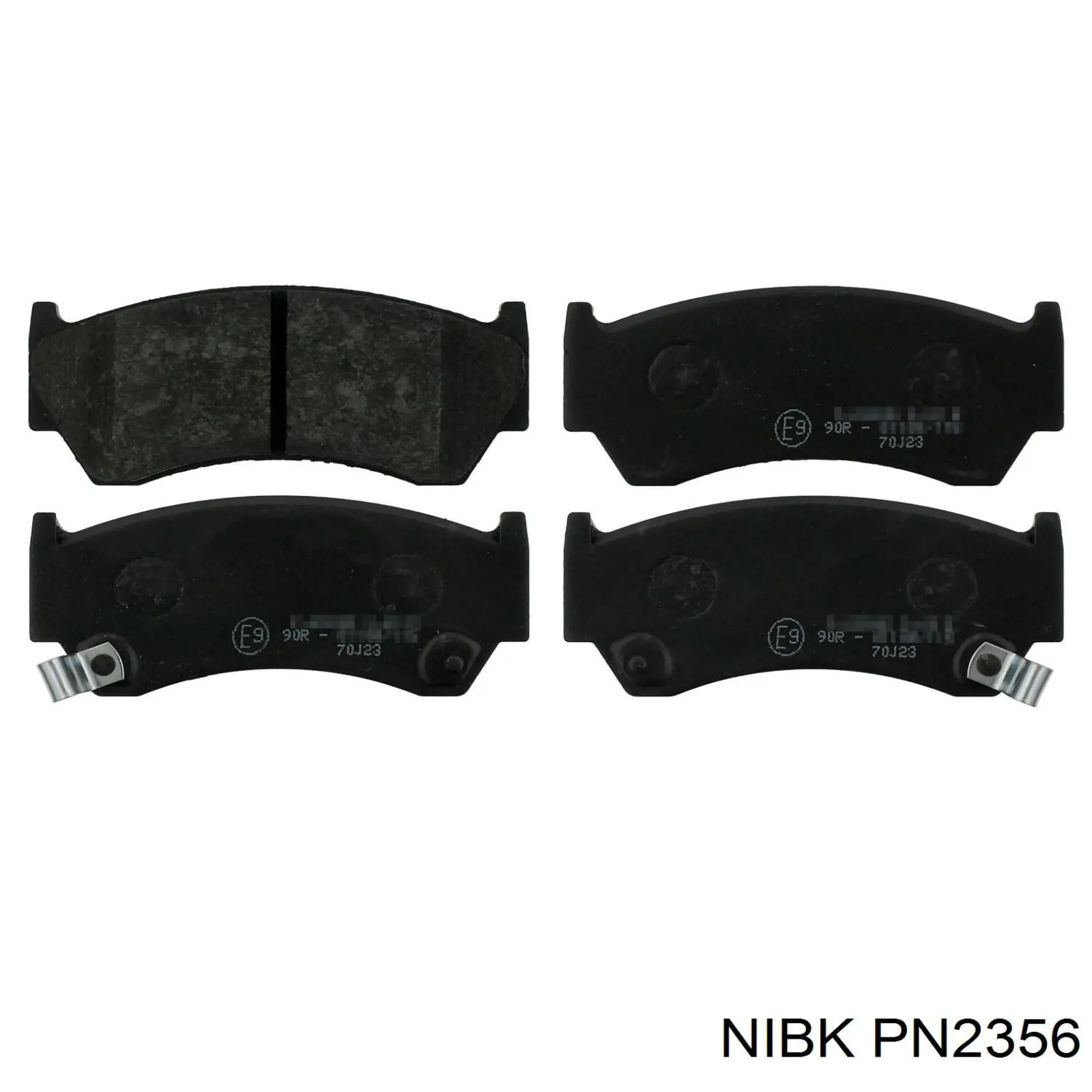 PN2356 Nibk Колодки передние