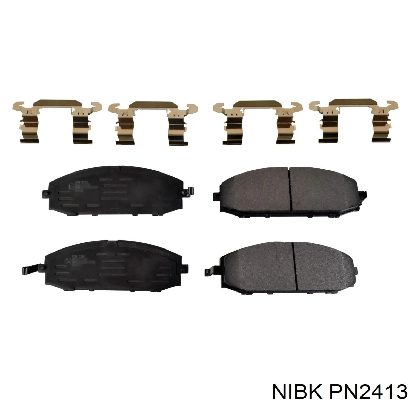 PN2413 Nibk Колодки передние