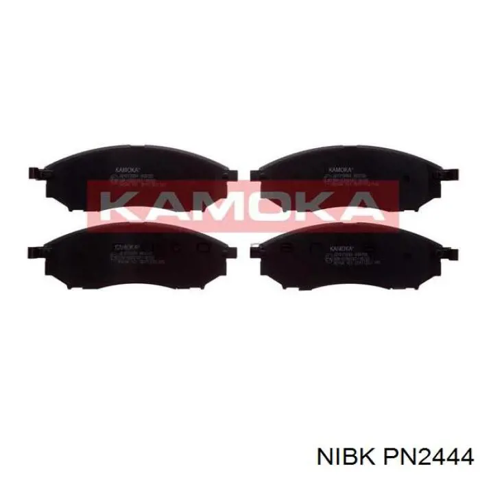 Колодки Nibk PN2444 цена, от 32.61 USD
