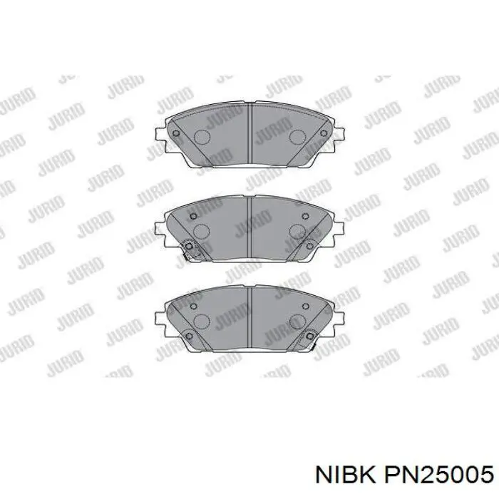 Колодки Nibk PN25005 цена, от 42.39 USD