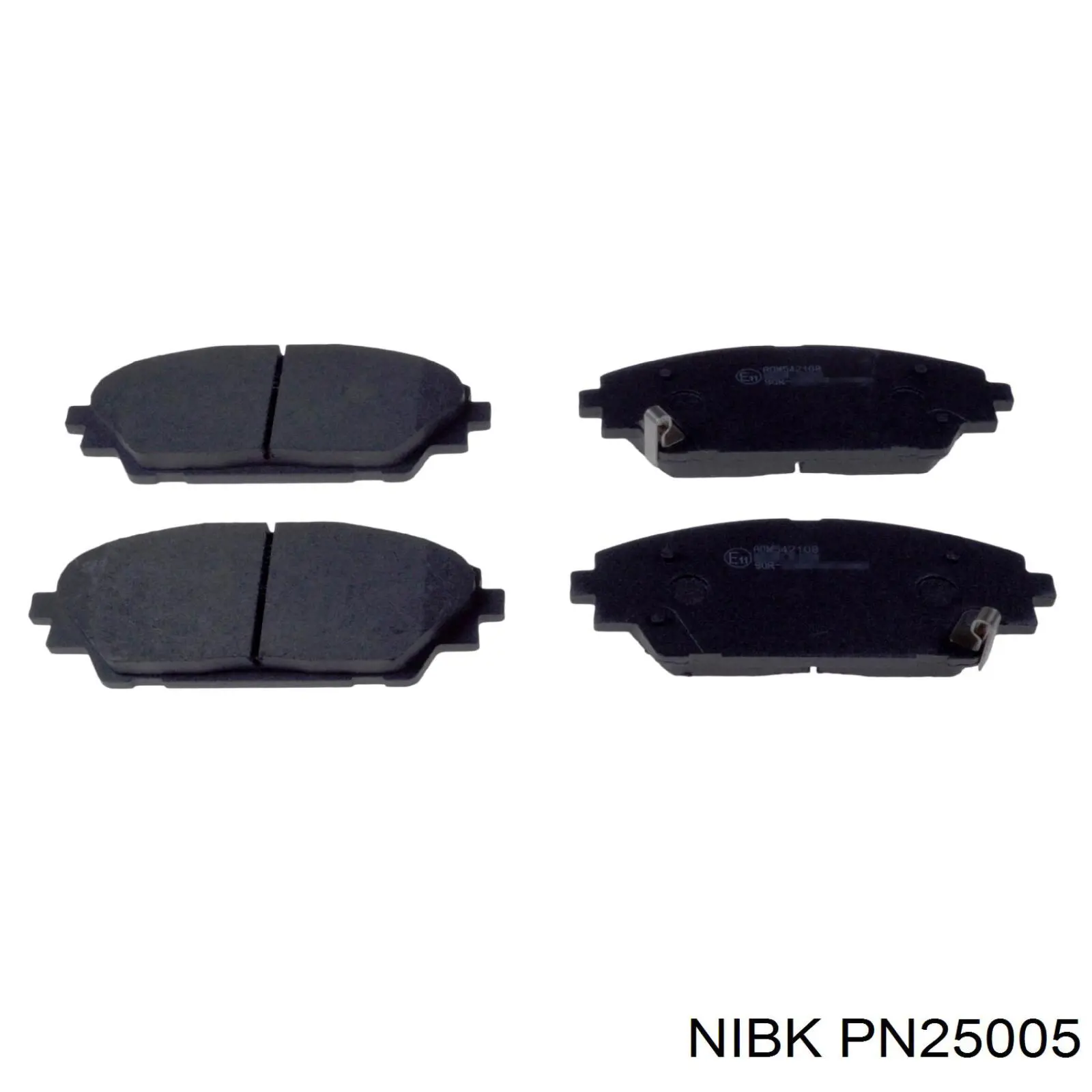 PN25005 Nibk Колодки передние