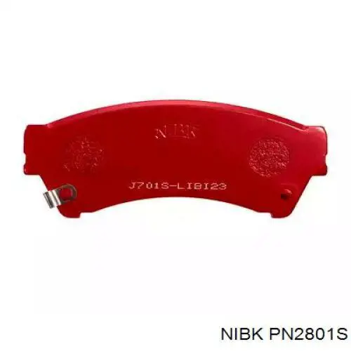 Колодки Nibk PN2801S цена, от 26.72 USD