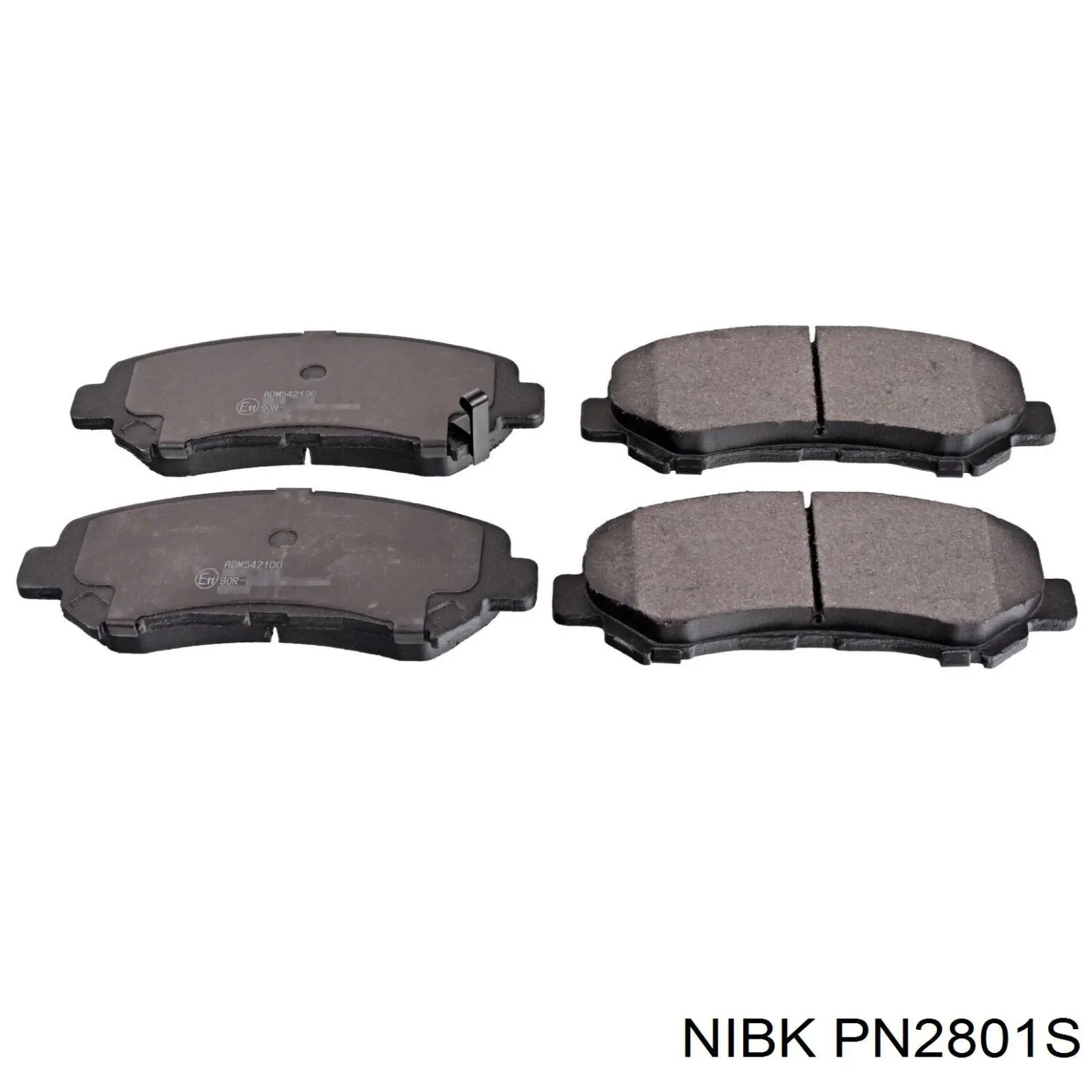 PN2801S Nibk Колодки передние